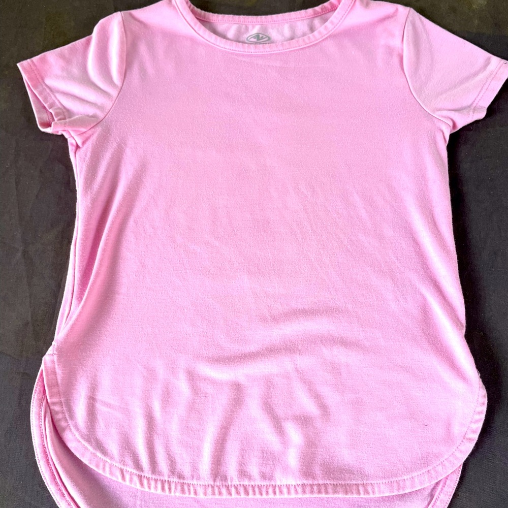 Athletic Works, Pink, Short Sleeve, Shirt, Size Small 6-6X